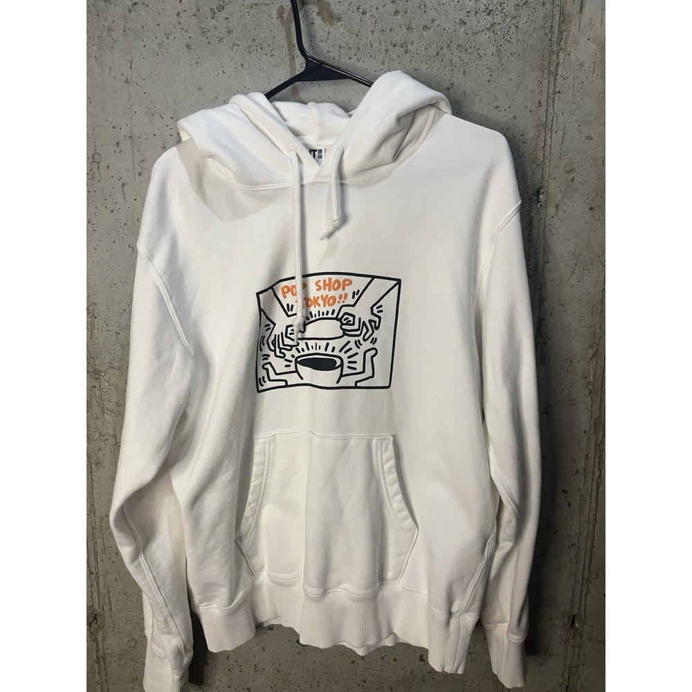 UNIQLO UT x KEITH HARING TOKYO Hoodie Sweatshirt Pop Shop Tokyo M